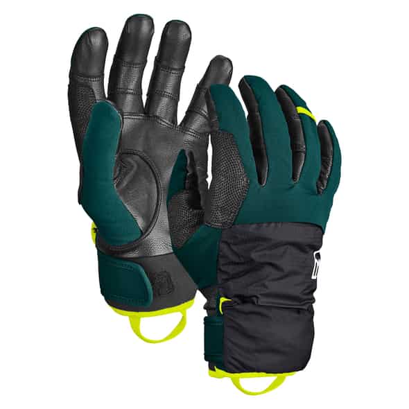 Ortovox Tour Pro Cover Glove M Herren Kletterhandschuhe (Dunkelgrün ) Skibekleidung