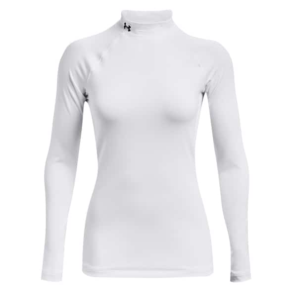 Under Armour Authentics Mockneck Damen (Weiß S ) Skibekleidung