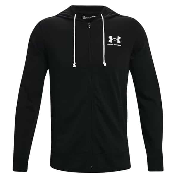 Under Armour Rival Terry LC FZ Herren (Schwarz M) Hoodies