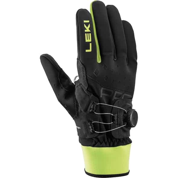 LEKI PRC Boa Shark Fingerhandschuhe (Neutral 8,5) Langlaufhandschuhe