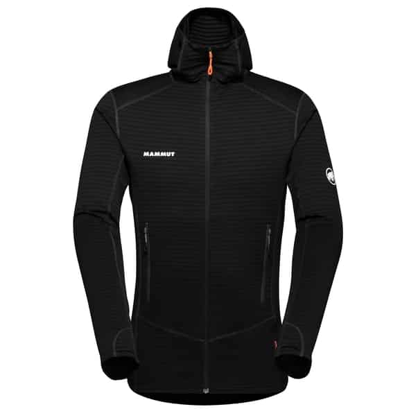 Mammut Taiss Light ML Hooded Fleece Jacke M Herren Wanderjacke (Schwarz S ) Fleecejacken