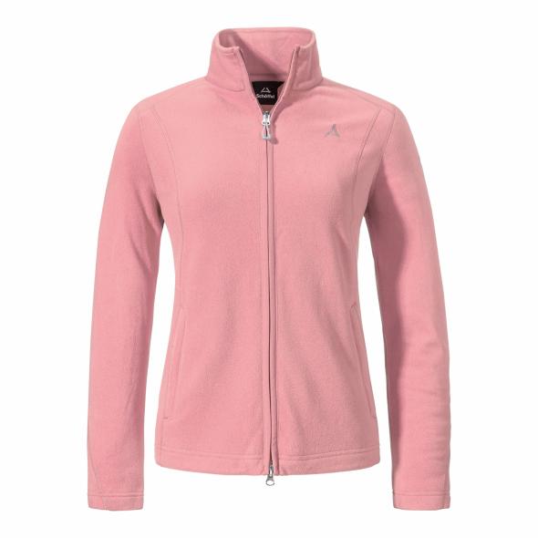 Schöffel Fleece Jacke Leona3 Damen Wanderjacke (Pflaume 38) Fitnessbekleidung