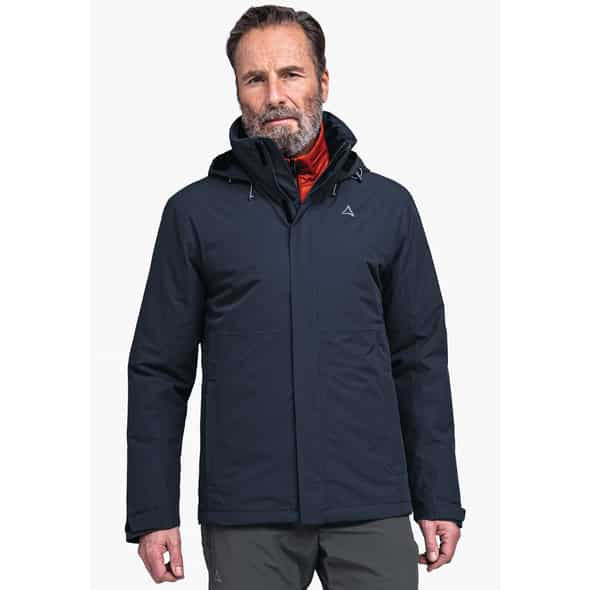 Schöffel Jacke Gmund M Herren Wanderjacke (Dunkelblau 52 D) Trekkingbekleidung