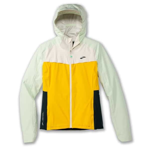 Brooks High Point Waterproof Jacke Damen (Gelb XL ) Laufbekleidung