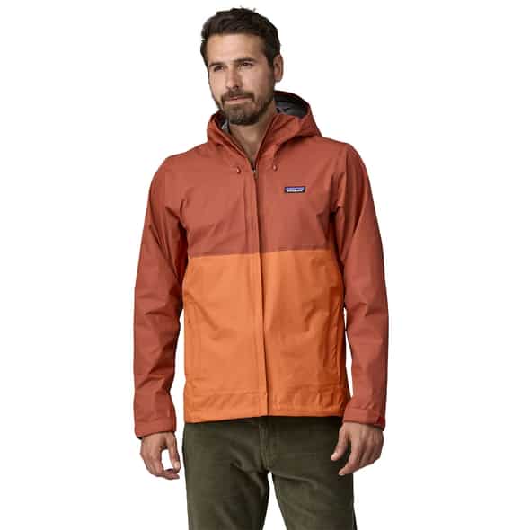 Patagonia Ms Torrentshell 3L Herren Regenjacke (Ziegel L ) Wanderbekleidung