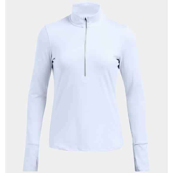 Under Armour Qualifier Run 1/2 Zip Damen (Hellblau M) Laufbekleidung