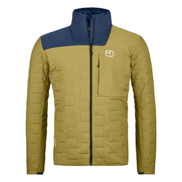 Ortovox Swisswool Piz Segnas Jacke M Herren (Lime L ) Kunstfaserjacken