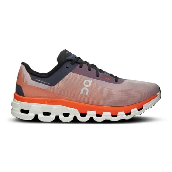 On Cloudflow 4 Herren (Hellrot 12,5 US, 47.5 EU) Laufschuhe