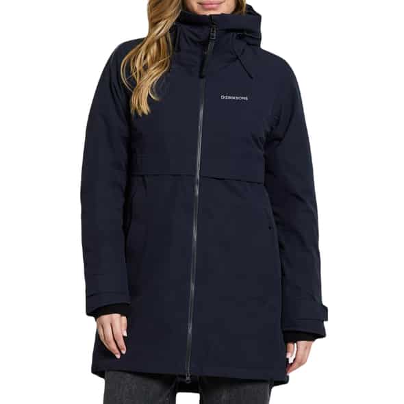 Didriksons Helle Wns Parka 5 Damen (Dunkelblau 34 ) Parka