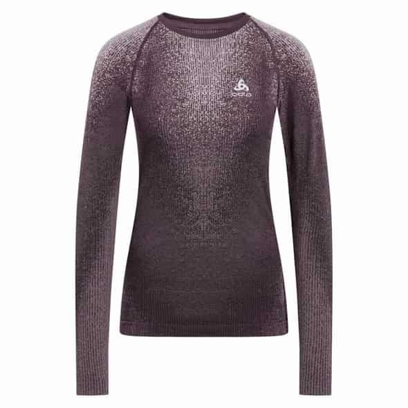 Odlo Blackcomb ECO Bl Top Crew Neck L/S W Damen (Grau XS ) Skitourenbekleidung