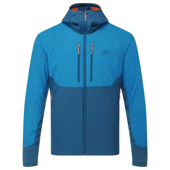 Mountain Equipment Switch Pro Hooded Fleece Jacke M Herren (Blau L ) Kunstfaserjacken