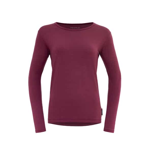 Devold of Norway Jakta Merino 200 LS-Shirt W Damen (Beere XS) Skiunterwäsche