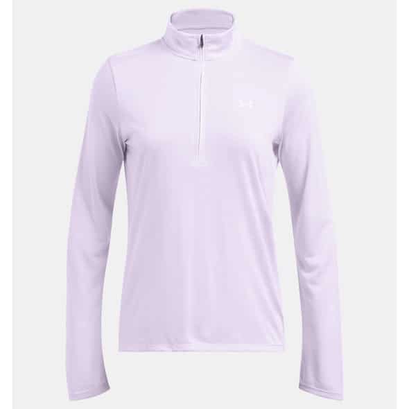 Under Armour Tech 1/2 Zip- Twist Damen (Flieder L ) Laufshirts