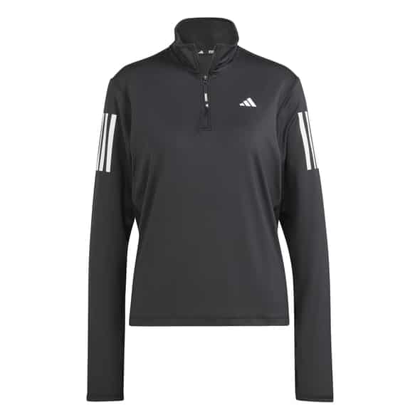 adidas W Own The Run B Half-Zip Damen (Schwarz S ) Laufshirts