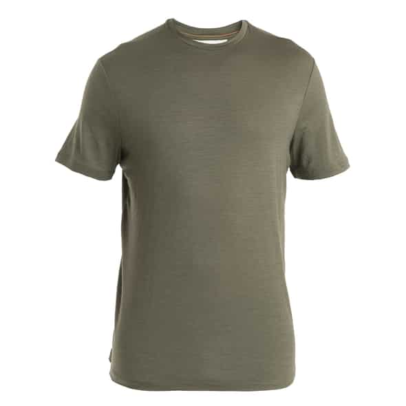 Icebreaker M Merino 150 Tech Lite SS Tee Herren (Oliv S ) Skiunterwäsche