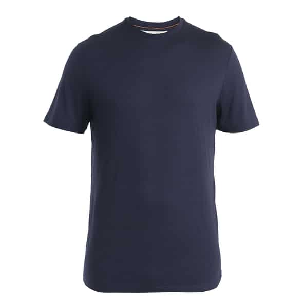 Icebreaker M Merino 150 Tech Lite SS Tee Herren (Dunkelblau L ) Skiunterwäsche