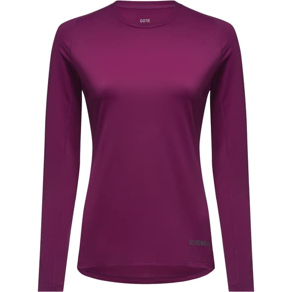 GOREWEAR Everyday Long Sleeve Shirt Womens Damen (Violett 40 ) Laufbekleidung
