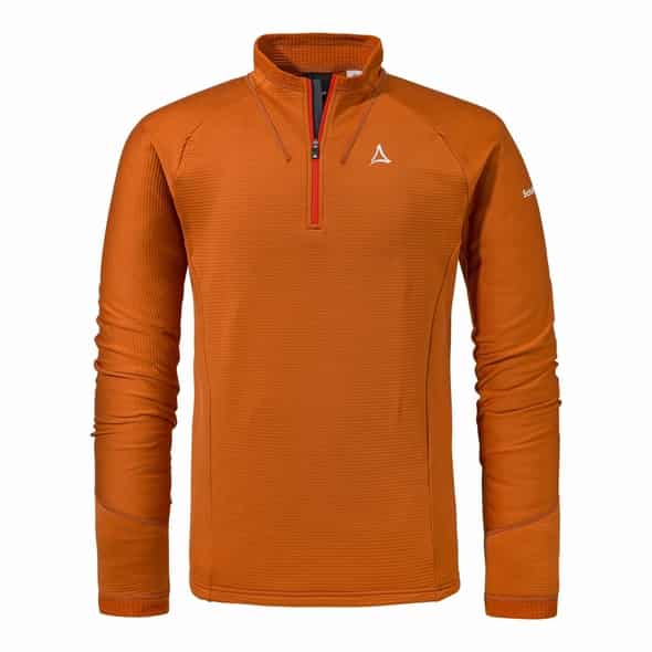 Schöffel Longsleeve Style Cascata MNS Herren (Orange 48) Laufshirts