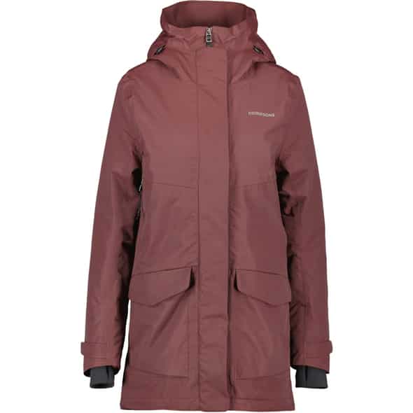 Didriksons Frida Wns Parka 7 Damen (Dunkelrot 34) Parka