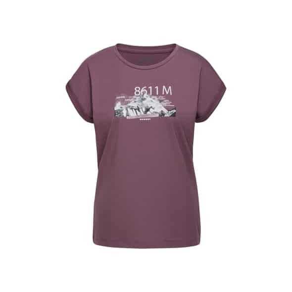 Mammut Mountain T-Shirt Women 8611m Damen (Ziegel L ) Skibekleidung