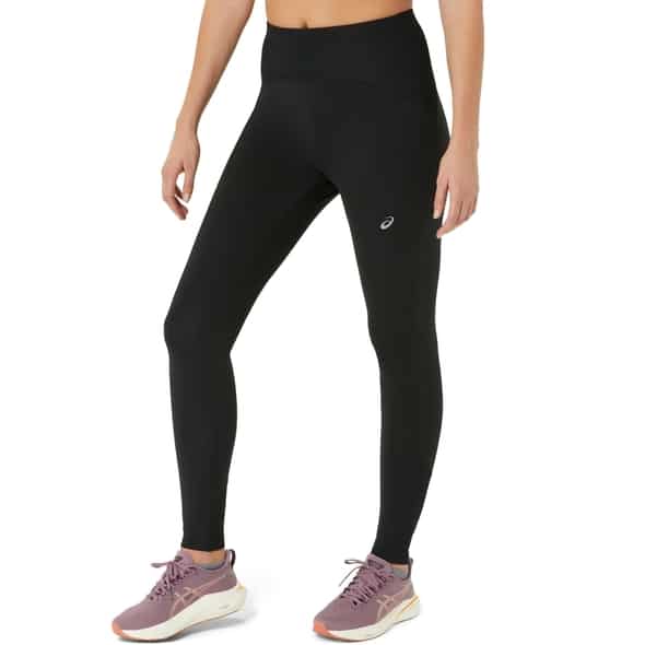 Asics Road Winter High Waist Tight Damen (Schwarz M) Lauftights