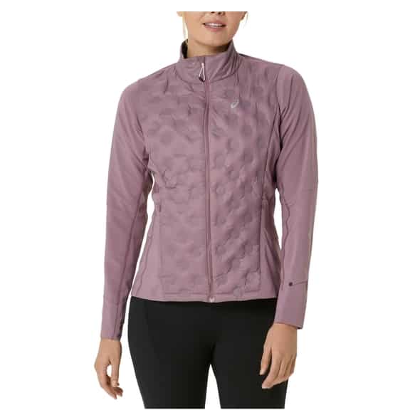 Asics Road Winter Jacke Damen (Pflaume L) Laufjacken