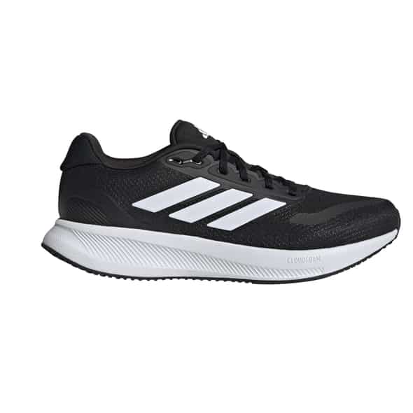 adidas Runflacon 5 Herren (Schwarz 10 UK, 44 2/3 EU) Laufschuhe