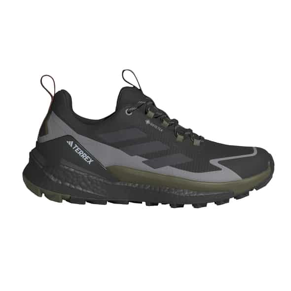 adidas Terrex Free Hiker 2 Low GTX Herren (Schwarz 8,5 UK, 42 2/3 EU)  Typ A (Halbschuhe) Multifunktionsschuhe