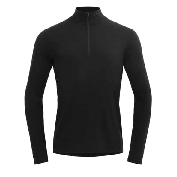 Devold of Norway Jakta Merino 200 Zip Neck M Herren (Schwarz XXL) Skiunterwäsche