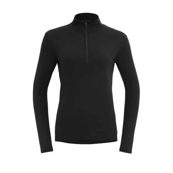 Devold of Norway Jakta Merino 200 Zip Neck W Damen (Schwarz XL) Skiunterwäsche