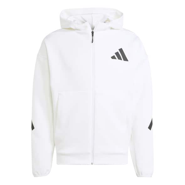 adidas M ZNE Full-Zip Herren (Weiß XL) Hoodies