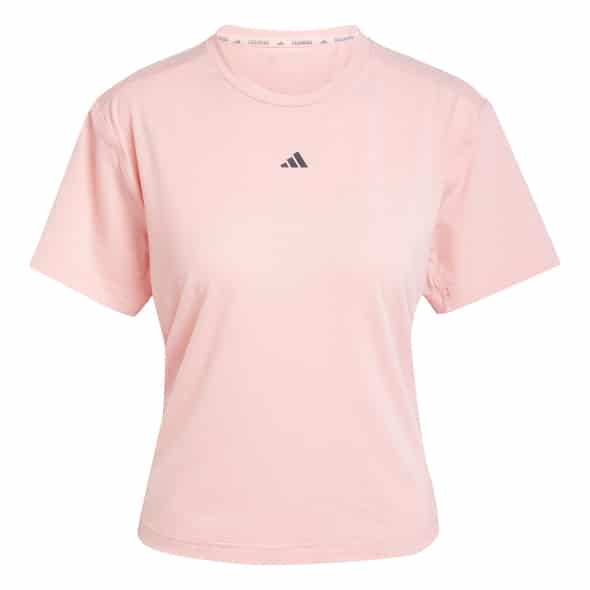 adidas Power 3 Stripes Tee Damen (Rosa L) T-Shirts