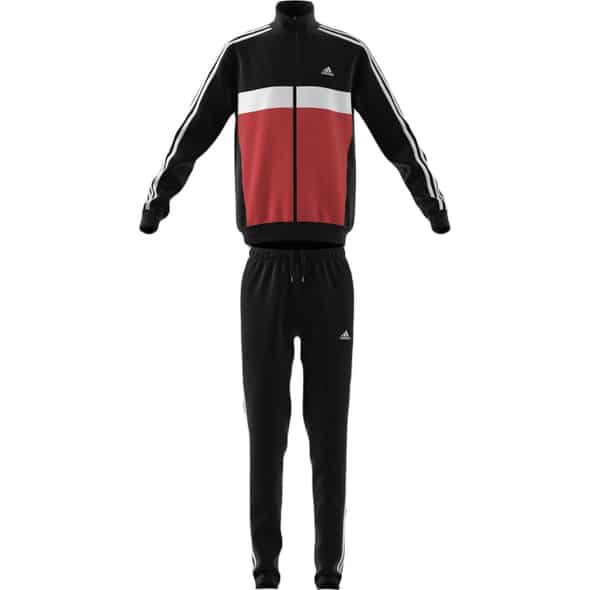 adidas Kinder U 3S Tiberio Tracksuit (Rot 128 ) Fitnessbekleidung