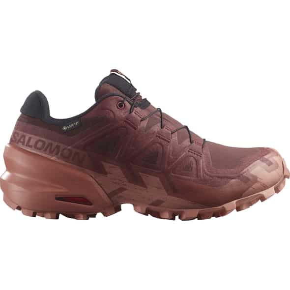 Salomon Speedcross 6 GTX w Damen (Dunkelrot 7,5 41 1/3 EU)