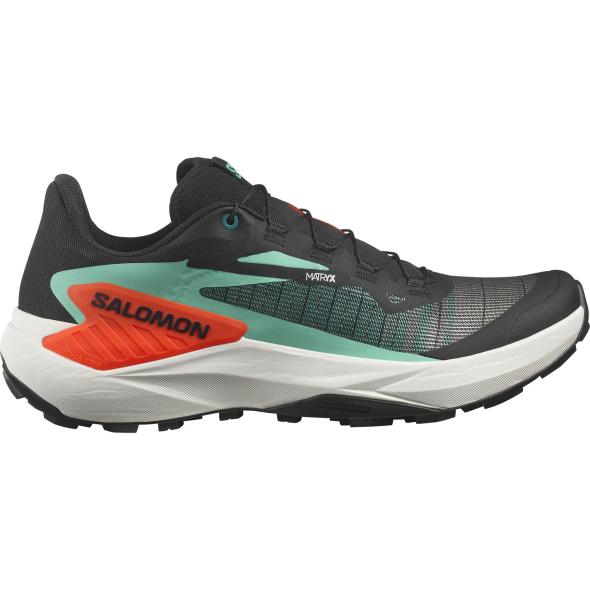 Salomon Genesis Herren (Schwarz 10,5 UK, 45 1/3 EU) Trailrunningschuhe