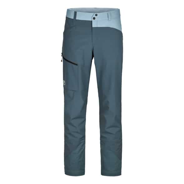 Ortovox Mondeval Softshell Pants M Herren (Grau M) Skitourenhosen