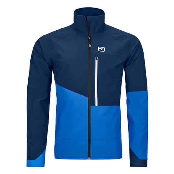 Ortovox Punta Berrino Softshell Jacke M Herren (Dunkelblau L) Skitourenbekleidung