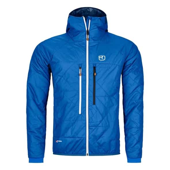 Ortovox Swisswool Piz Boè Jacke M Herren (Blau M) Hochtourenjacken