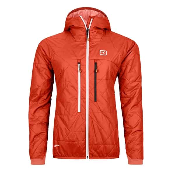 Ortovox Swisswool Piz Boè Jacke W Damen (Orange M) Fleecejacken