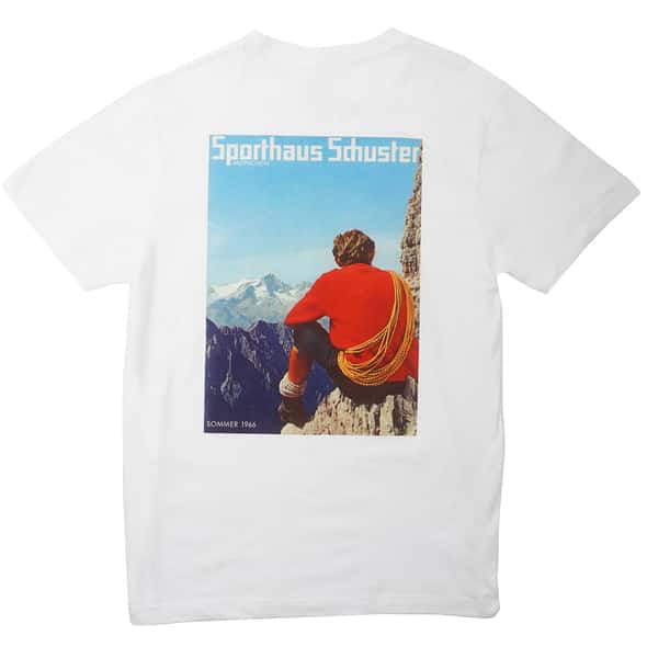 ASMü Vintage Shirt Bergsteiger 1966 Unisex (Weiß M)