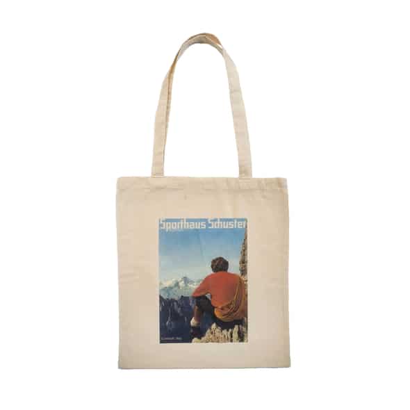 ASMü Baumwolltasche Bergsteiger 1966 Unisex (Beige one size)