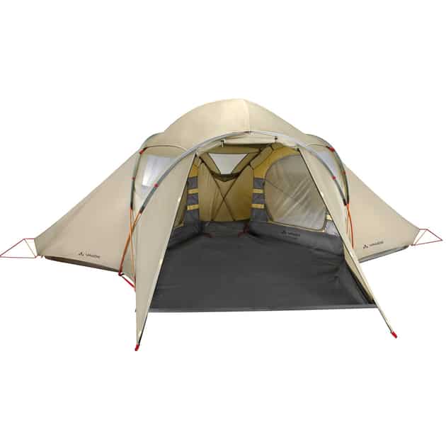 Vaude Badawi 4P (Hellgrau One Size) Zelte