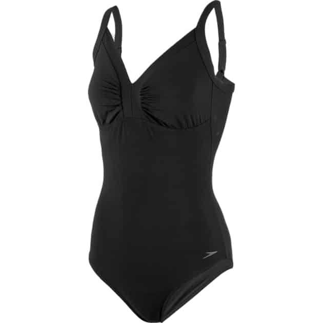 Speedo Watergem 1 Piece Damen (Schwarz 36 D) Badeanzüge