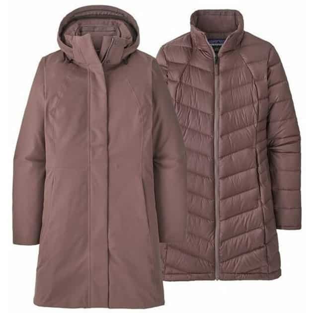 Ws Tres 3-in-1 Parka Braun_DUSKY BROWN | XS