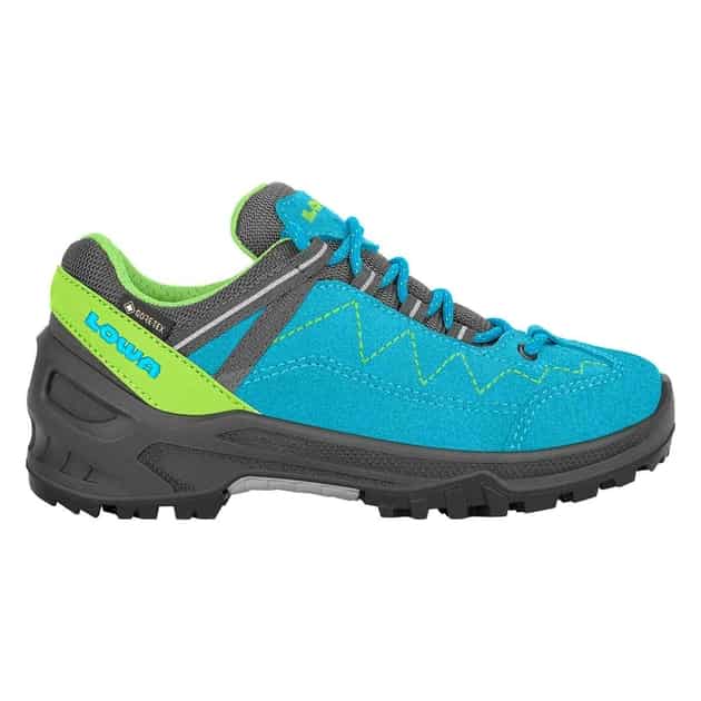 Lowa Kinder Ledro GTX Lo Junior (Türkis 26) Kinderwanderschuhe
