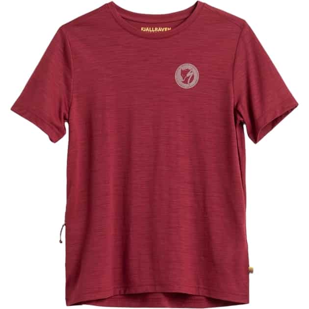 Specialized Fjällräven Wool T-shirt W Rot_POMEGRANATE RED | M