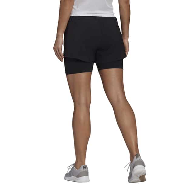 Primeblue Designed To Move 2-in-1 Sport Shorts Schwarz_000__BLACK/WHITE | XS